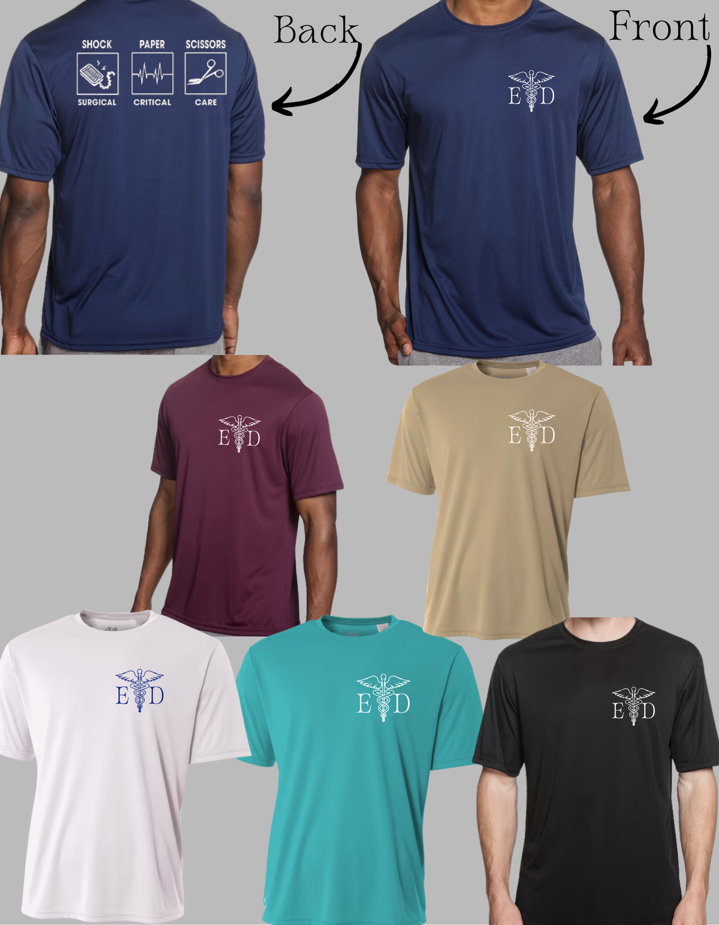 Shock Paper Scissors-DriFit T-Shirt