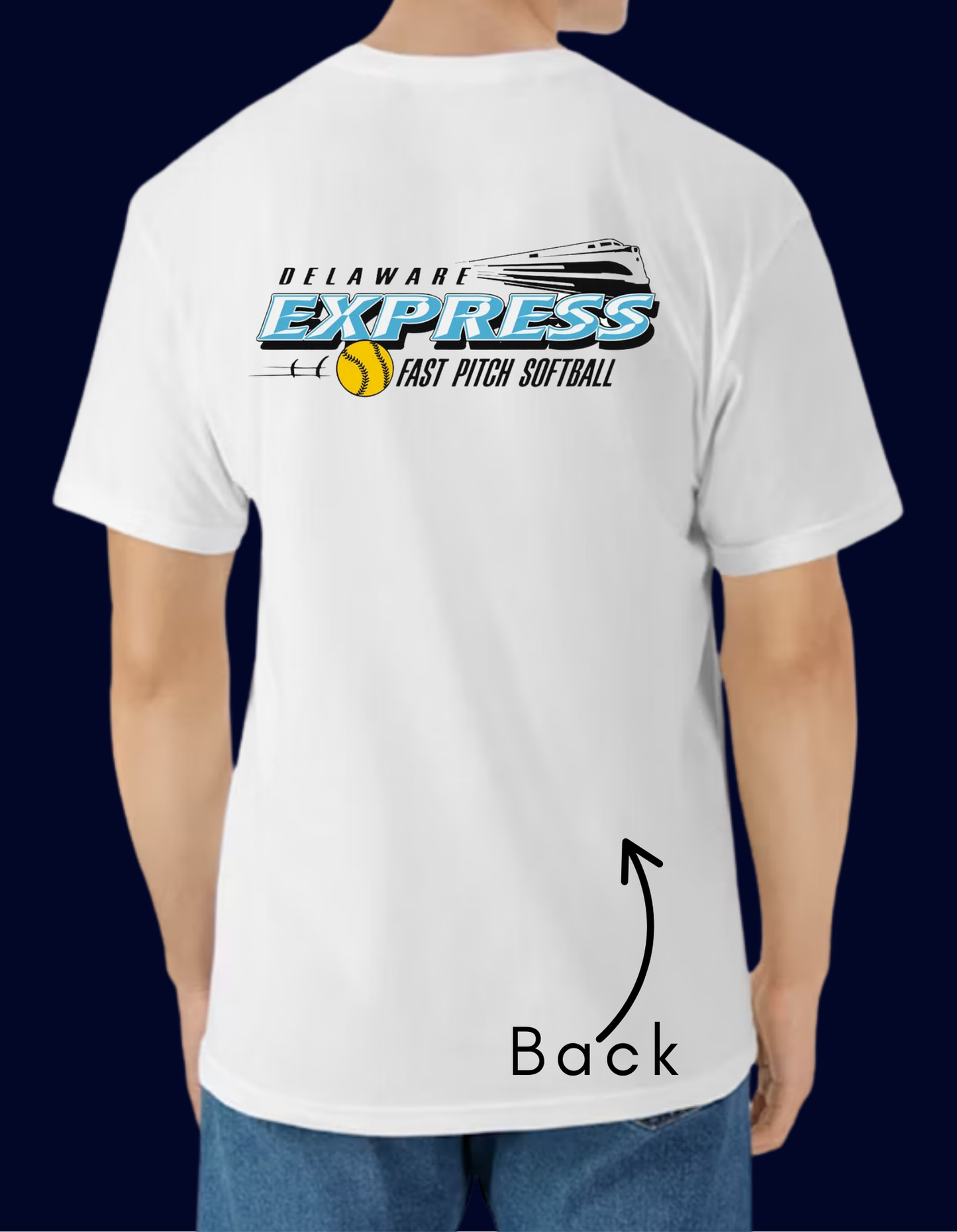 Short Sleeve T-Shirt-Front & Back Design