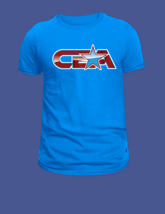 CEA Blue Logo Adult T-Shirt