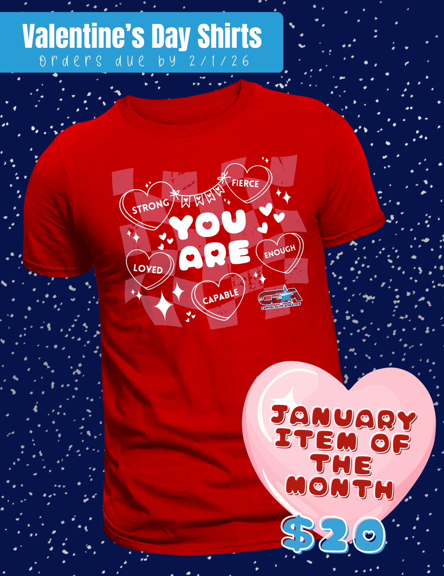 January Item of the Month-Valentines Day Design