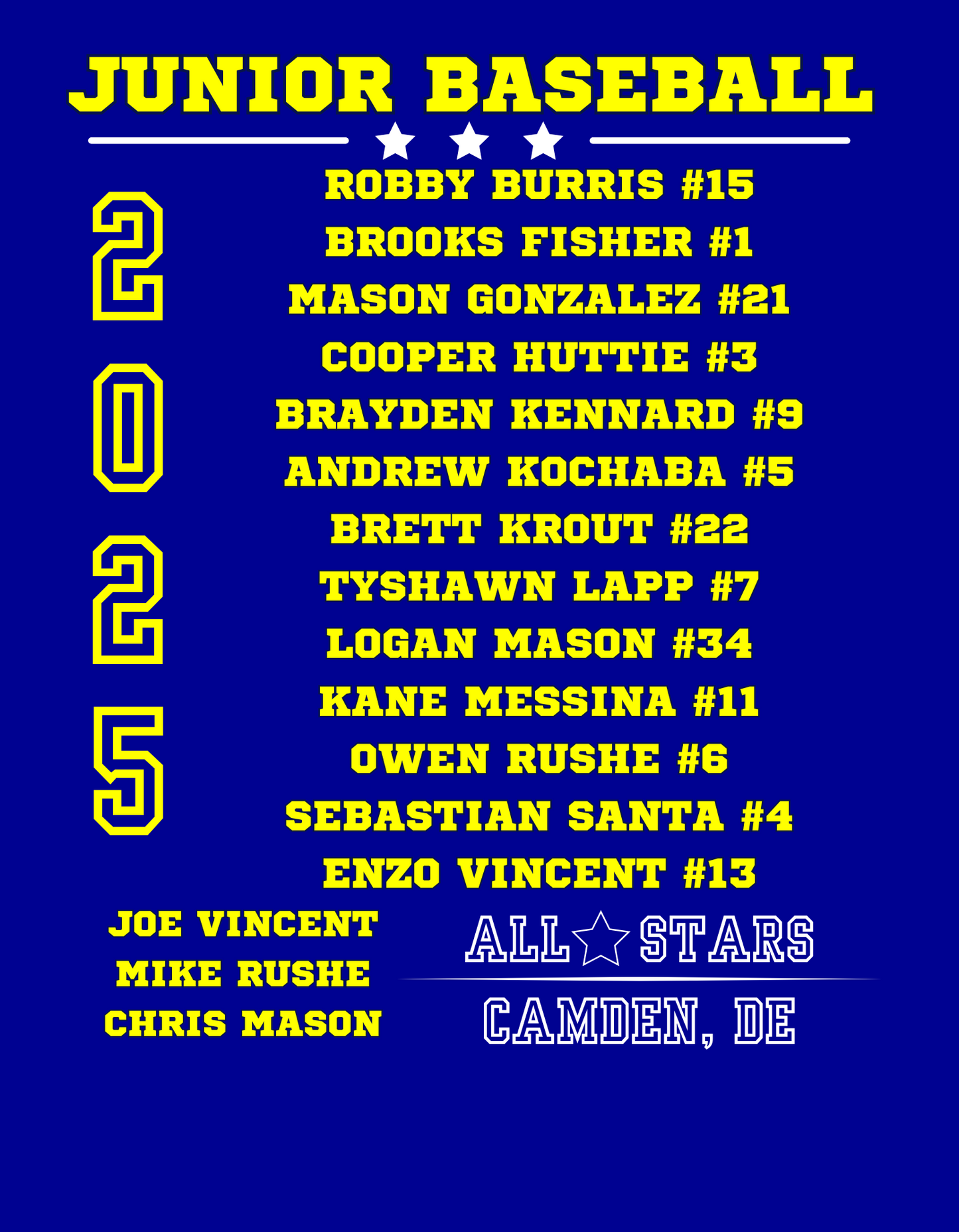 Junior Baseball T-Shirt