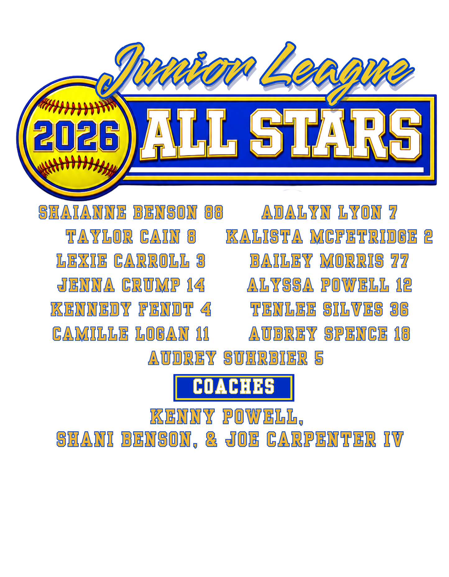 Junior Softball T-Shirt