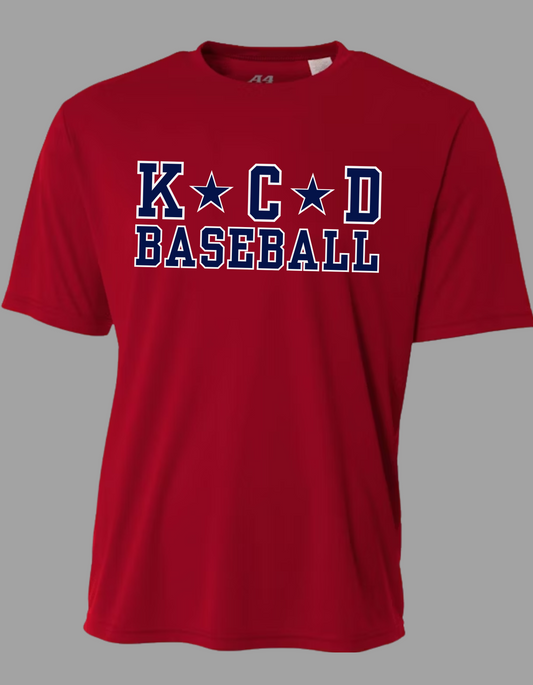 KCD Baseball Drifit Red