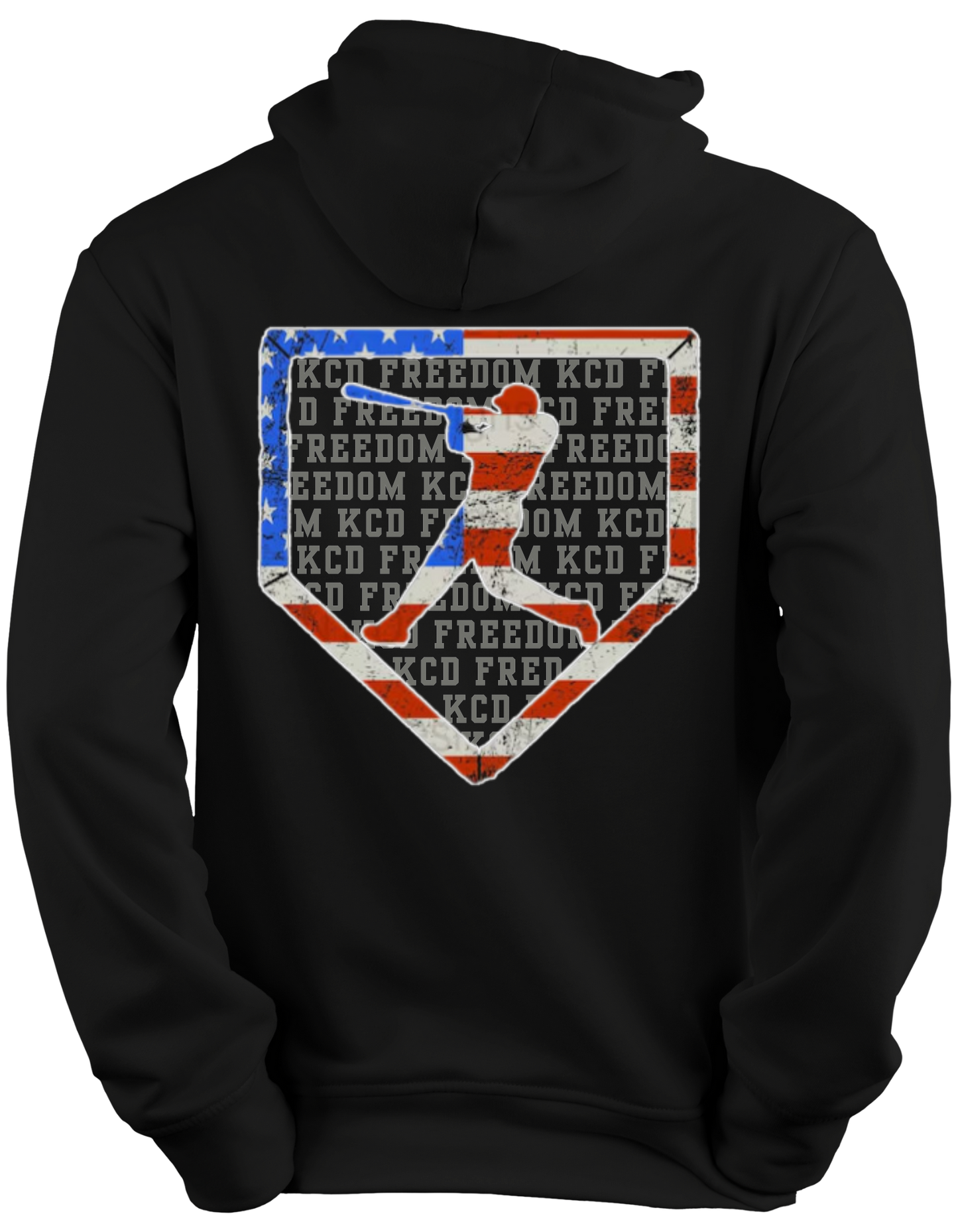 KCD American Flag Plate Hoodie